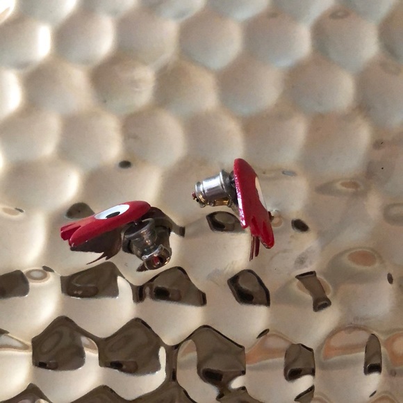 3/$10 Red PAC-MAN Earrings - Picture 4 of 4